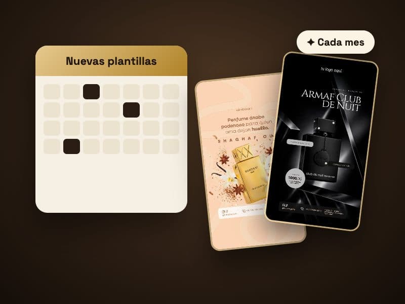 Actualizaciones mensuales