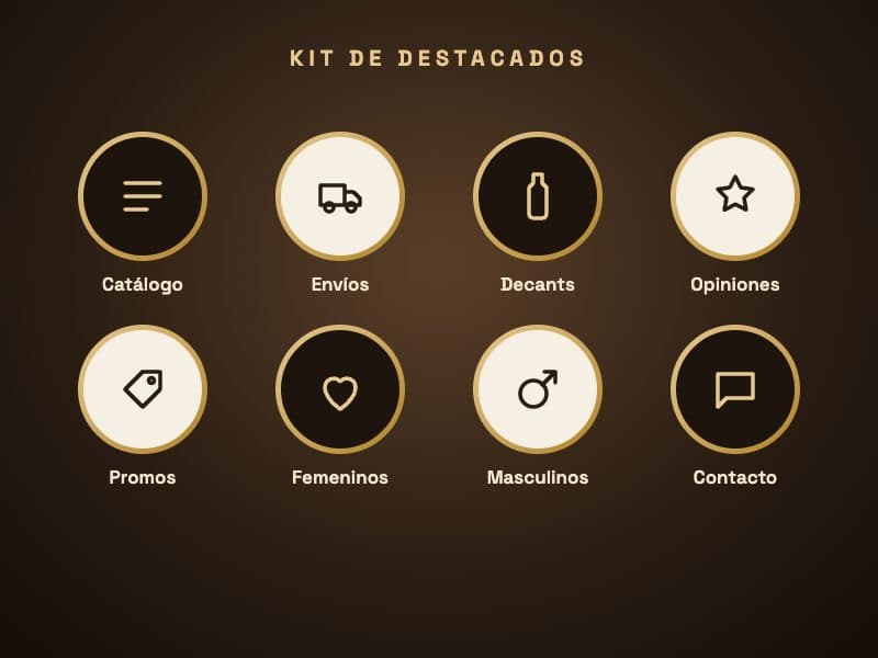 Kit de destacados para Instagram